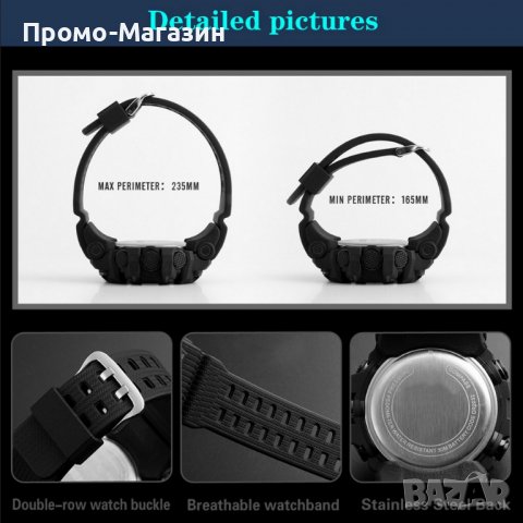 Мъжки часовник Honhx, снимка 3 - Мъжки - 40026180