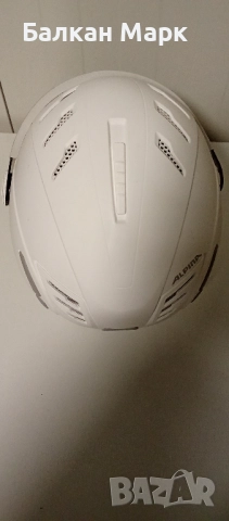 Ски/сноуборд каска Alpina Jump 2.0 HM, S2, White Matt, размер L (59–61 см), снимка 4 - Зимни спортове - 52403902