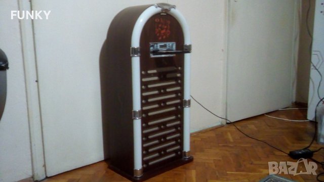 Jukebox Bluetooth,CD Player, FM Radio, снимка 2 - Bluetooth тонколони - 39049506