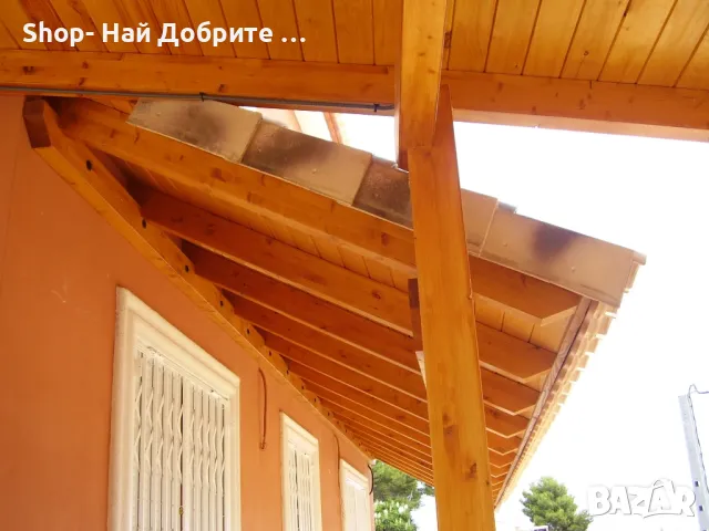 Покриви Навеси Строителство от Дърво, снимка 6 - Ремонти на покриви - 47998903