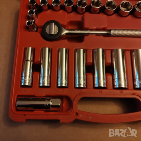 K INTERNATIONAL TOOLS 3/8 drive гедоре /гидория 26части къси дълги вложки камъни комплект, снимка 4 - Гедорета - 52915024