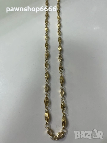 Златен синджир 14 карата 6,58 грама, снимка 3 - Колиета, медальони, синджири - 53602358