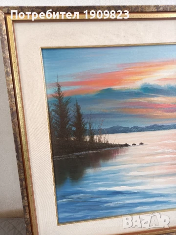 Голяма маслена картина , снимка 6 - Картини - 50494477