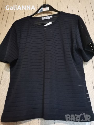 СТРАХОТНА НОВА БЛУЗА РАЗМЕР ДО XL , снимка 6 - Тениски - 32678075
