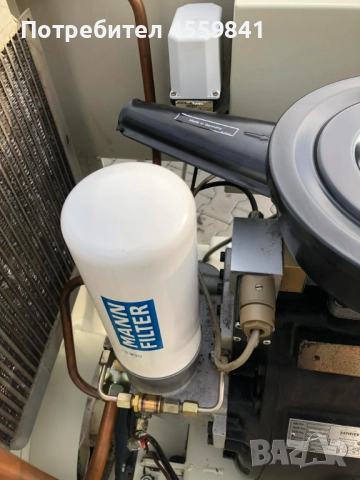 Винтов Компресор Renner RS 11*1,5 Кубика Дебит*Сервизиран Редовно!!!*11KW*10 Bar*, снимка 11 - Други машини и части - 52459899