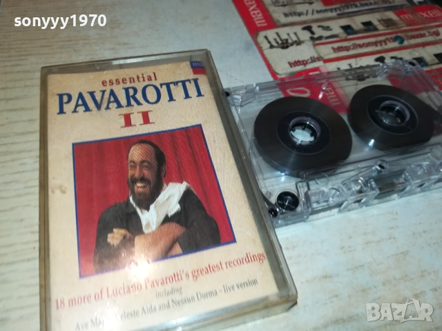 PAVAROTTI TAPE 2609251736, снимка 4 - Аудио касети - 51849428