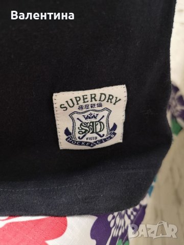 Vintage Superdry оригинална дамска маркова тениска, M, снимка 5 - Тениски - 36887647