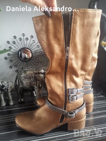 Испански нови ботуши 40 номер , снимка 5 - Дамски ботуши - 34664946