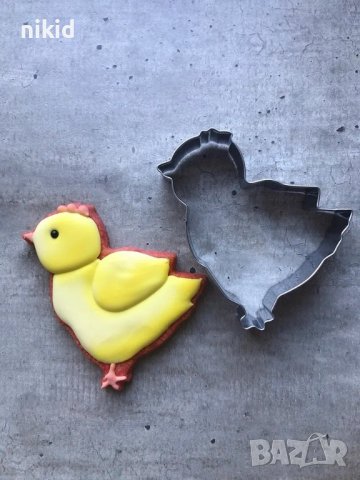 Пиле Пиленце метална форма резец украса бисквитки фондан