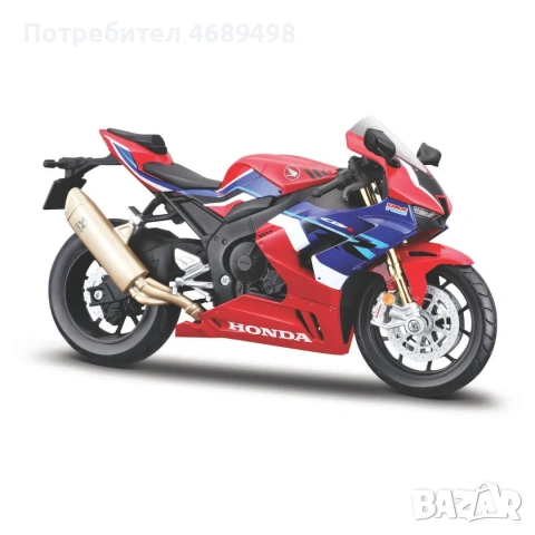 Honda CBR 1000RR-R Fireblade – 1:12 DieCast мотоциклет модел – Bburago / Maisto