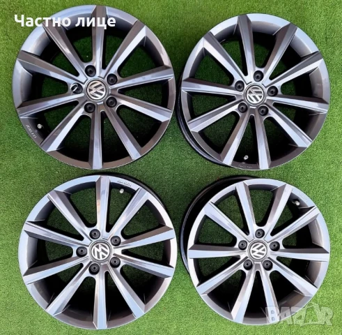 Продавам 4бр оригинални 17-ки джанти за Фолксваген Пасат Б8, Голф, Туран  Тигуан, снимка 1