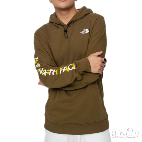 Мъжко горнище The North Face Graphic | S размер, снимка 2 - Суичъри - 52689297