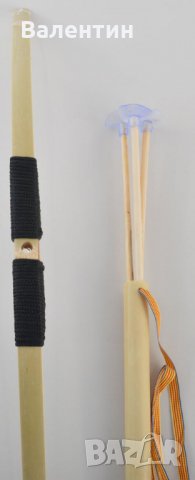 Сувенирен лък - с 3 стрели - залепващи, снимка 2 - Други - 32411364