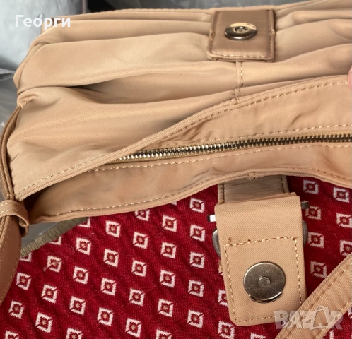 Малка светло-кафява чантичка ZARA, снимка 6 - Чанти - 52422848