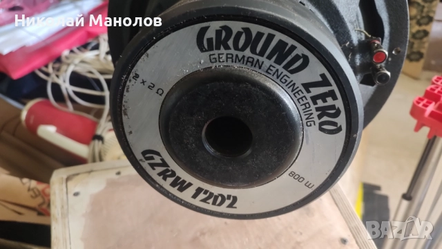 Говорители Ground zero GZRW 12 инча, снимка 4 - Аксесоари и консумативи - 51578957