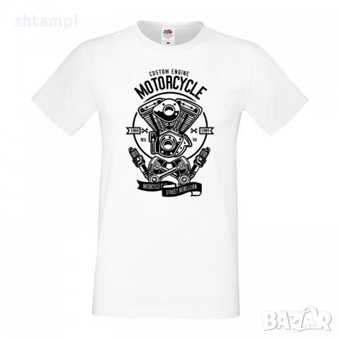 Мъжка тениска Custom Engine,Персонализиран двигател,Изненада,Подарък,Празник , снимка 6 - Тениски - 36813372