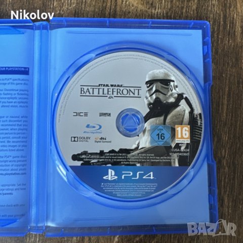 Star Wars Battlefront PS4 (Съвместима с PS5), снимка 4 - Игри за PlayStation - 43019340