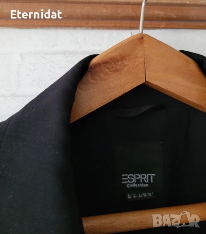 Черно елегантно сако Esprit , снимка 8 - Сака - 51429099