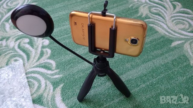 Трипод с лед осветление за смартфон , снимка 6 - Селфи стикове, аксесоари - 40801024