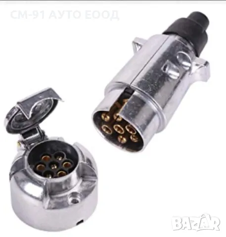 Букса ремарке с 7 пина METAL 