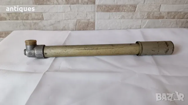 Стара метална помпа HW за SIMSON, MZ, ETZ, TS - Made in GDR, снимка 3 - Части - 50202891