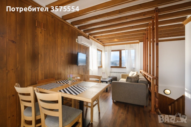 Под наем / Луксозен мезонет/ гр. Разлог / наем на месец 399евро/ 088337448, снимка 12 - Апартаменти - 53043330