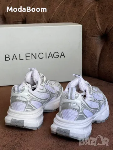 Balenciaga бели дамски маратонки , снимка 2 - Маратонки - 48437396