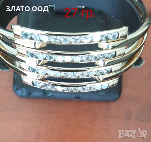 Златни гривни белезник, снимка 3 - Гривни - 31140619
