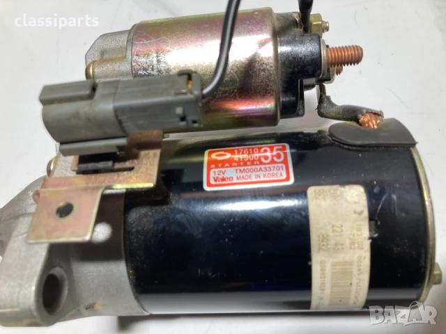 Стартер Valeo за Нисан Примера и Алмера двигатели 1.6 / NISSAN Primera (P10), Almera II (N16), снимка 2 - Части - 50526450