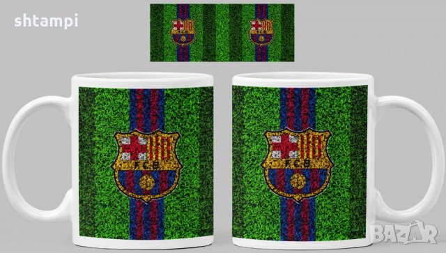 Чаша Барселона Barcelona Керамична, снимка 6 - Фен артикули - 34782912