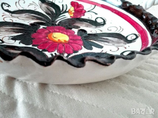 Голяма керамична фруктиера Бассано ?, снимка 4 - Декорация за дома - 32455105