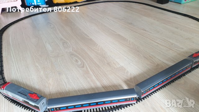 Влак с релси, снимка 5 - Влакчета, самолети, хеликоптери - 25633874