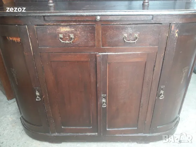 Шкаф-антикварен-№135, снимка 5 - Шкафове - 49436374