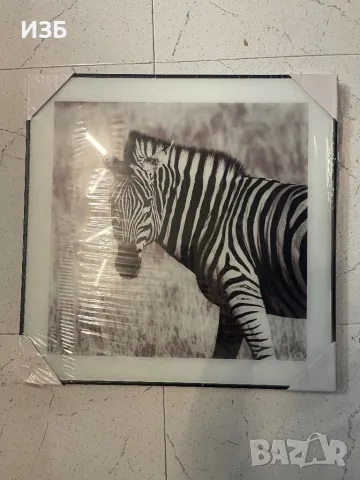 Картина живопис с животни, снимка 2 - Декорация за дома - 48842303