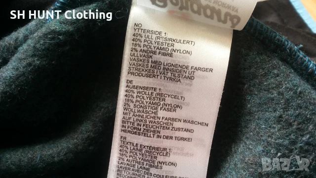 Bergans of NORWAY EINER Jacket 40% Wool размер XL горница 40% Вълна - 1263, снимка 16 - Пуловери - 51097296