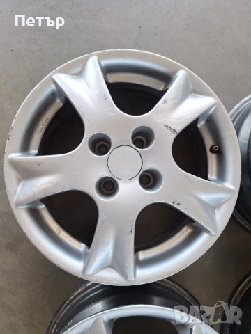 АЛУМИНИЕВИ ДЖАНТИ ЗА ПЕЖО МАЗДА КИА ТОЙОТА  -4Х100Х54-15 цола, снимка 3 - Гуми и джанти - 50877906