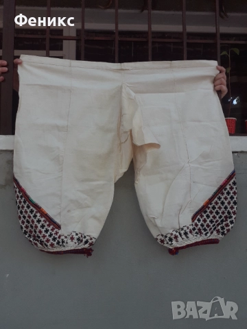 Стари дамски кенарени гащи за носия, снимка 2 - Антикварни и старинни предмети - 51487679