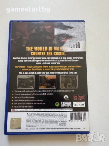 The Sum of All Fears за PS2, снимка 2 - Игри за PlayStation - 51758854