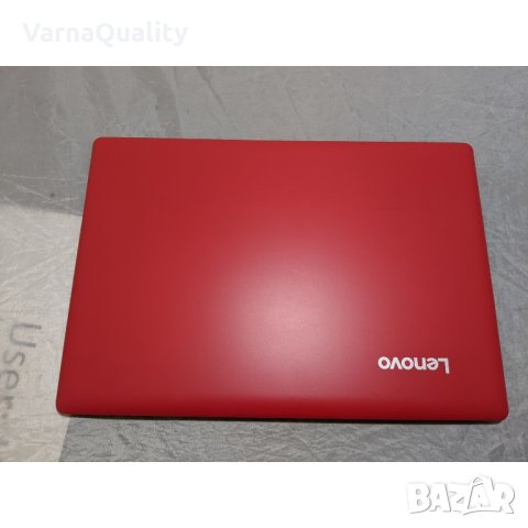 11.6" Пъргав червен лаптоп Lenovo Ideapad 110S, 128GB SSD (гаранция), Bluetooth, HDMI, 5ч. батерия, снимка 6 - Лаптопи за работа - 40762817