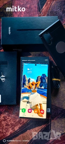 SAMSUNG GALAXY NOTE 10 PLUS-Топ състояние.12/256gb.Пълен комплект , снимка 3 - Samsung - 53051131