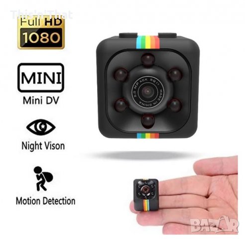 1080P 720P SQ11 Mini Camera(Малка Камера), снимка 5 - Камери - 33320443
