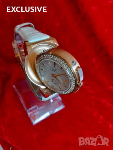 Луксозен часовник с 2 лица и камъни сваровски - Лимитирана серия!, снимка 4 - Дамски - 43437270