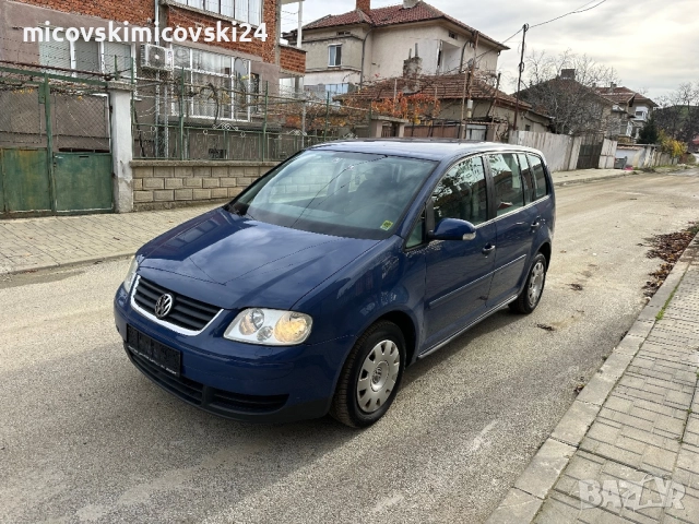 Vw touran 1.9 tdi bkc, снимка 3 - Автомобили и джипове - 52565165