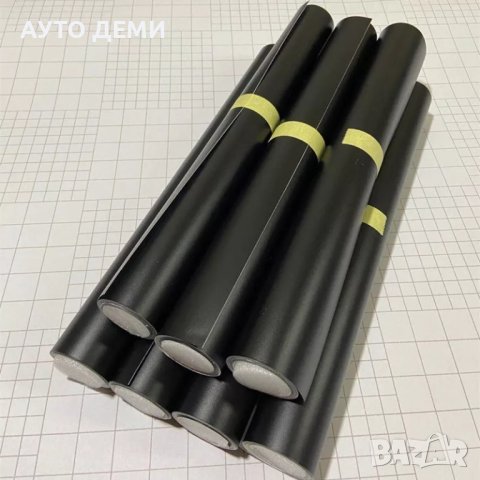 Черен мат стикер фолио за автомобил кола мотор джип ван бус велосипед , снимка 9 - Аксесоари и консумативи - 43021584