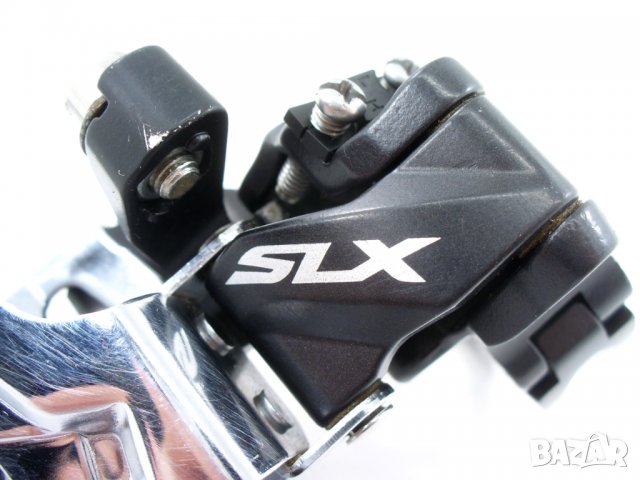 Shimano SLX FD-M676 2x10 декланшор за МТБ планински байк, 34.9mm clamp, снимка 2 - Части за велосипеди - 37518991