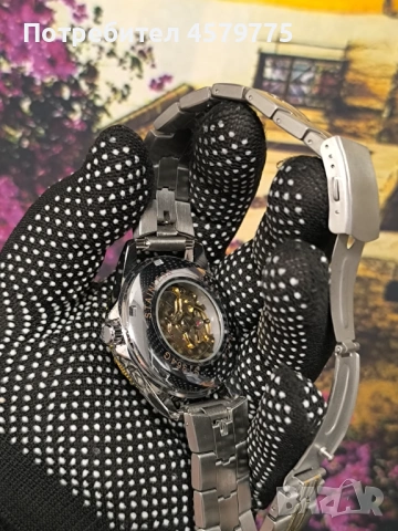 Мъжки автоматичен часовник , снимка 5 - Мъжки - 53171966