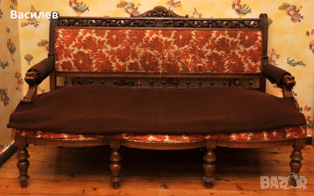 Продавам старинна гарнитура, снимка 4 - Антикварни и старинни предмети - 53242042