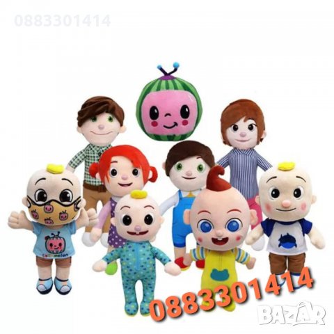 Cocomelon Плюшени Музикални играчки Кокомелон детско Бебешки , снимка 6 - Плюшени играчки - 35511209