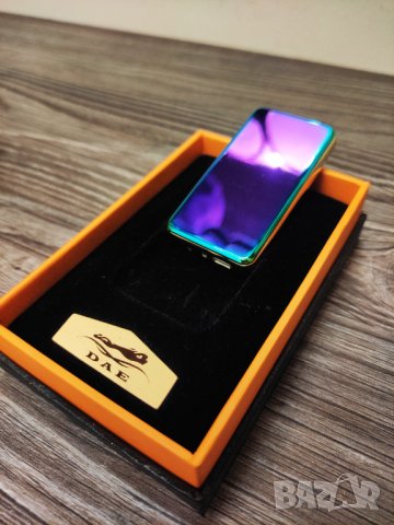 НОВО!!! Уникална USB  запалка с тъч бутон , снимка 5 - Запалки - 34842994