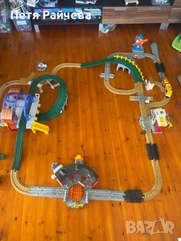 Влак Fisher Price , снимка 2 - Влакчета, самолети, хеликоптери - 53482271